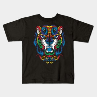 Balam Mexican Art Kids T-Shirt